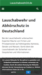 Mobile Screenshot of lauschabwehr24.de